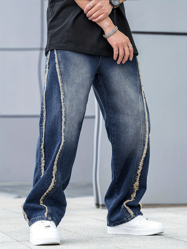 Pantalon en jean effiloché Edge Street