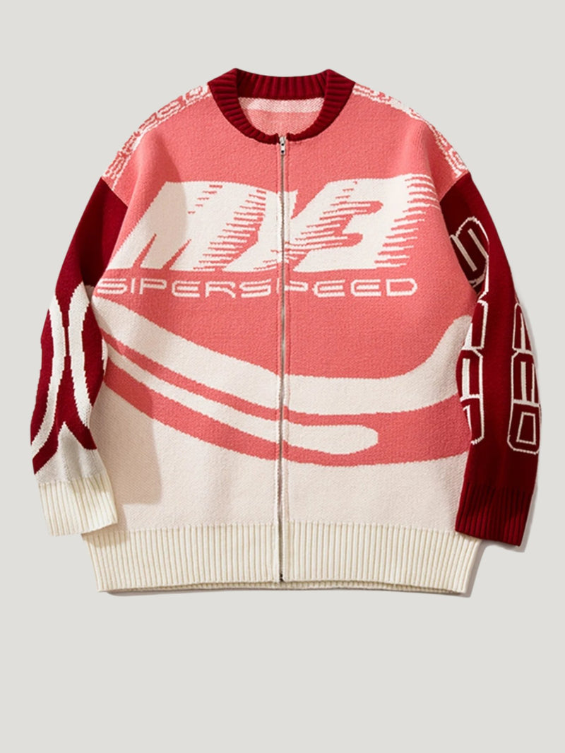 'RIDER MORE' Zip Up