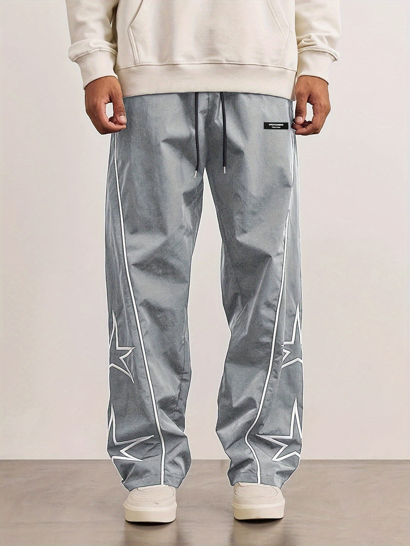 Star-Stripe Track Pants