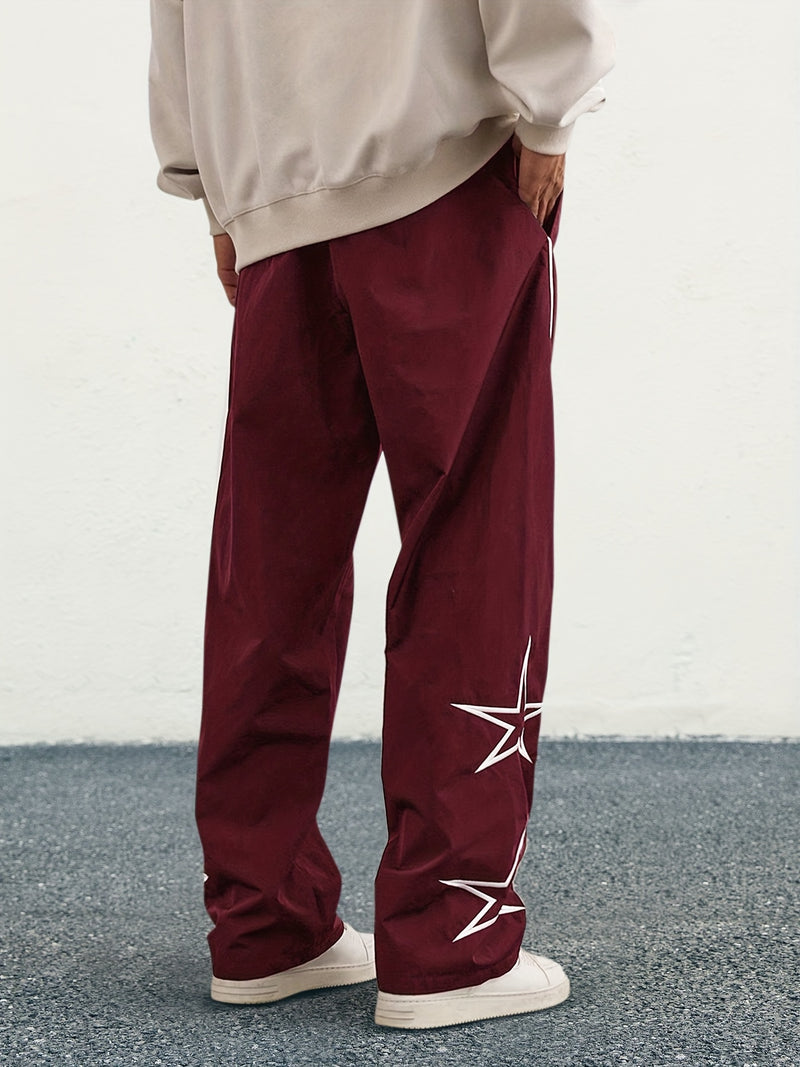 Star-Stripe Track Pants