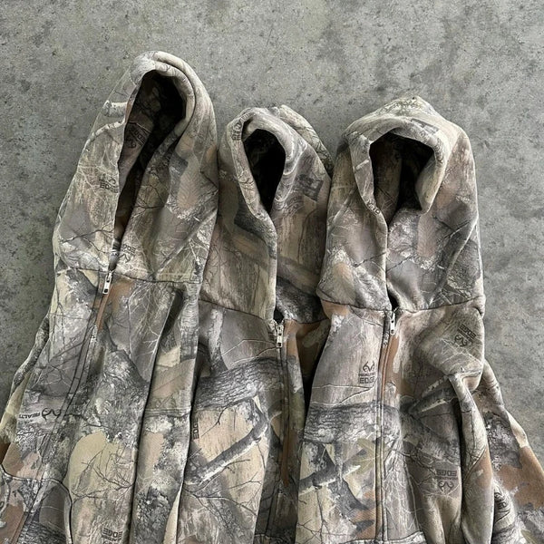 CAMO ZIP UP