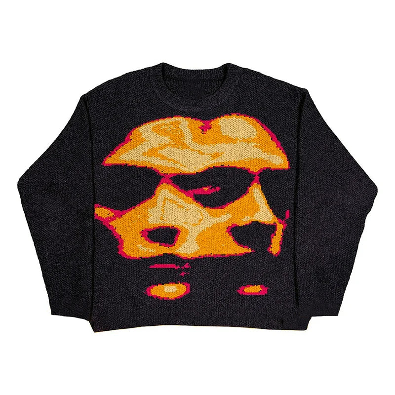 HEADED SWEATER