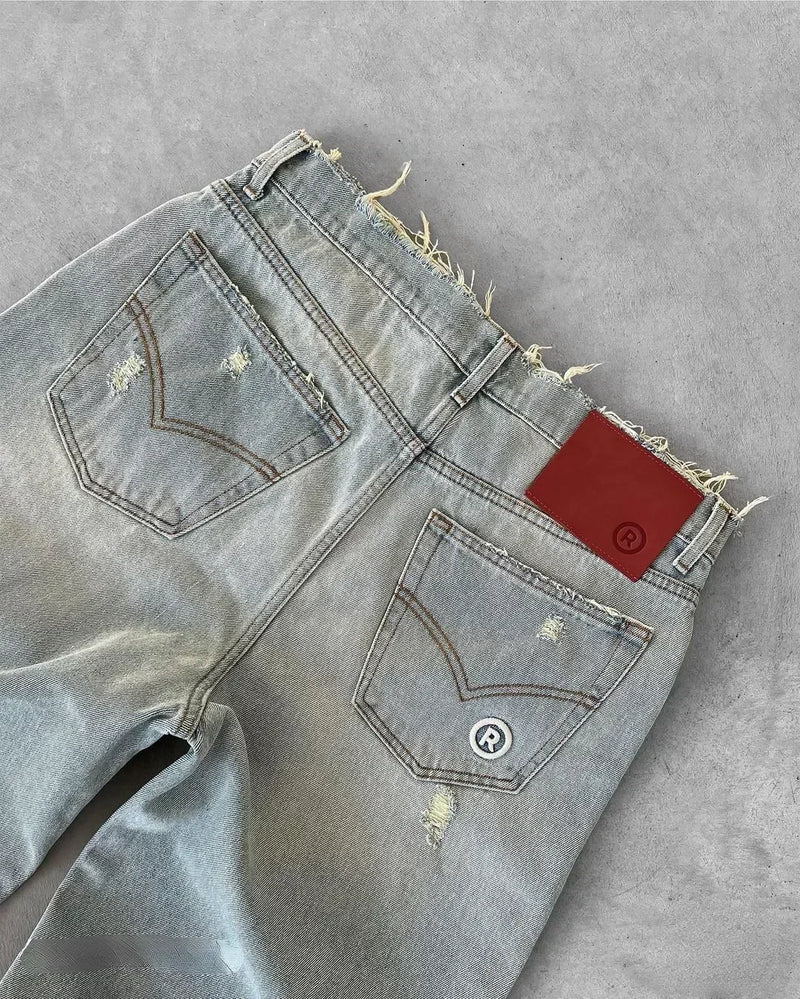 Retro High Baggy Jeans